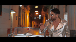 Stefano - Una immagine dal videoclip di Noche Prohibida 